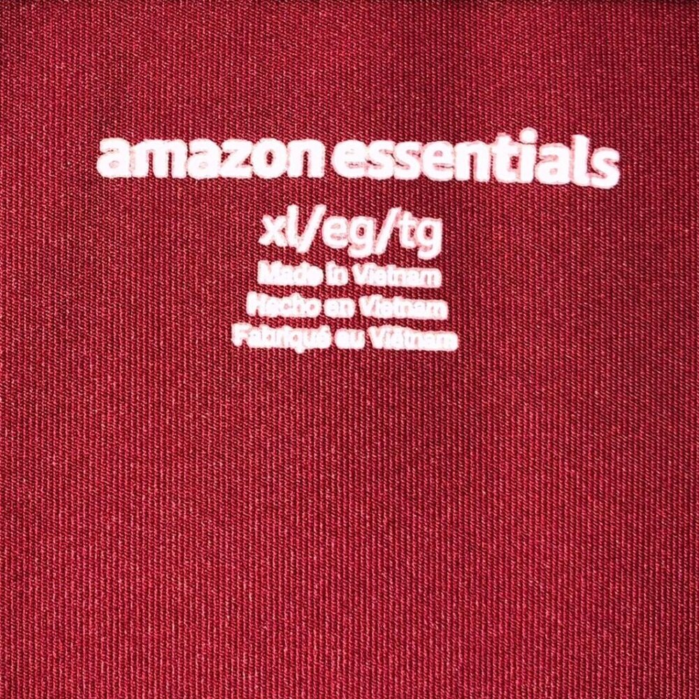 Essentials Women's Polo Shirt Size XL Short Sleeve Classic Red Casual Travel - Picture 9 of 11